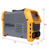110/220V MMA Welder, 180A Stick ARC Welding Machine IGBT Inverter Digital Display LCD Hot Start Welder with Electrode Holder, Work Clamp, Input Power