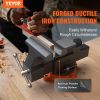 VEVOR 6" Bench Vise w/ Anvil 360¬∞Swivel Locking Base Heavy Duty Ductile Iron