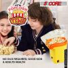 5 Core Hot Air Popcorn Popper 1200W Electric Popcorn Machine Kernel Corn Maker, Bpa Free, 16 Cups, 95% Popping Rate, 3 Minutes Fast, No Oil Healthy Sn