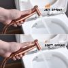 Bidet Sprayer for Toilet, Handheld Cloth Diaper Sprayer, Bathroom Sprayer Kit Spray Attachment with Hose, Stainless Steel Easy Install Great Water Pre