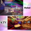 1 Set LED Water Pattern Starry Sky Light; Remote Control Aurora Projection Light; USB Plug-in Bedside Atmosphere Light; Small Magic Ball Stage KTV Hot