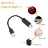 1pc LED Car Roof Star Atmosphere Lights Projector Light Interior Ambient Atmosphere Galaxy Lamp Decoration Light USB Plug