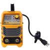 110/220V MMA Welder, 180A Stick ARC Welding Machine IGBT Inverter Digital Display LCD Hot Start Welder with Electrode Holder, Work Clamp, Input Power