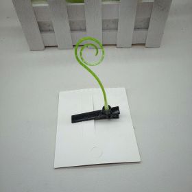 Plastic Cute Grass Barrettes Funny Bean Sprout Class Kindergarten Gifts Spring Clip (Option: Roll Grass Barrettes)