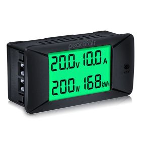 DC Digital Display Voltmeter And Ammeter (Option: 100A host wiring wrench)