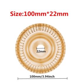 Hard Round Grinding Wheels For Angle Grinders (Option: D)