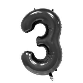 Aluminum Film 32-inch American Version Black Scene Party Balloon (Option: Black 3-32inches)