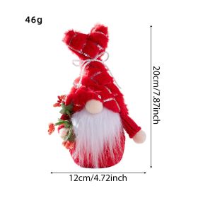 Valentine's Day Luminous Doll Couple Token Decoration (Option: Glowing Red)