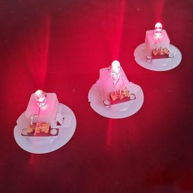LED Electronic Lamp Beads Flashing Light (Option: 345 Red)