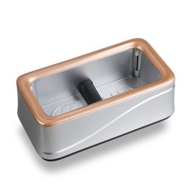 Portable Household Disposable Shoe Film Machine (Color: Silver)