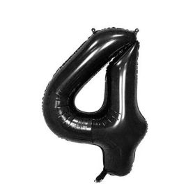 Aluminum Film 32-inch American Version Black Scene Party Balloon (Option: Black 4-32inches)