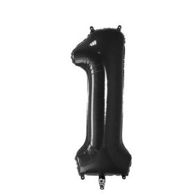 Aluminum Film 32-inch American Version Black Scene Party Balloon (Option: Black 1-32inches)