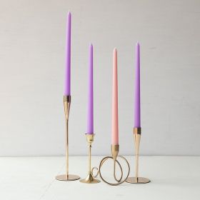 Colored Retro Long Pole Tasteless Candle Wedding Banquet (Option: Advent Without Flavor)