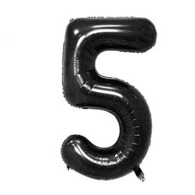 Aluminum Film 32-inch American Version Black Scene Party Balloon (Option: Black 5-32inches)