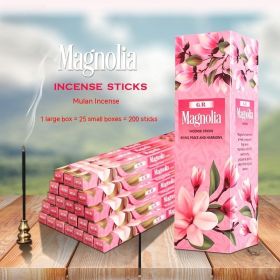 India Genuine Goods Aromatherapy Incense Handmade Joss-stick (Option: 578 Magnolia Big Box)