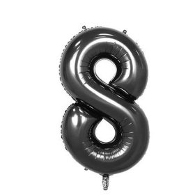 Aluminum Film 32-inch American Version Black Scene Party Balloon (Option: Black 8-32inches)