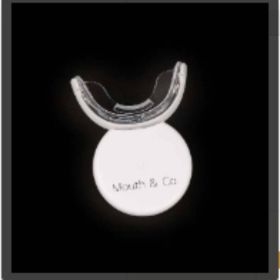 Teeth Whitening Wireless Charging Lamp Dental Instrument Kit (Option: Llight mouth tray)