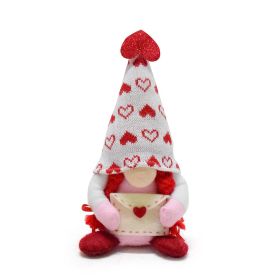 Valentine's Day Faceless Doll Envelope Love Rudolf Doll Decorations (Option: Style B)