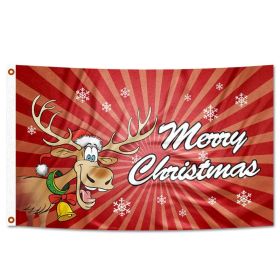 Christmas Party Decoration Festival Flag (Option: Pattern 5)