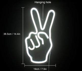 LED Neon Light Sports Bar Glowing Wall Decoration Pendant (Option: KL112-Unadjustable Brightness)