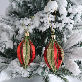 Christmas Decoration Plastic Christmas Stockings Crutch Pendant (Option: Carambolapair)
