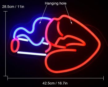 LED Neon Light Sports Bar Glowing Wall Decoration Pendant (Option: KL111-Adjustable Brightness)