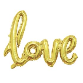 Large Birthday Party Background Wall Balloon (Option: Golden LOVE)