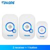 Home Wireless Doorbell 433Mhz Welcome Friend Smart Doorbell 150Meters Long Distance 32 Songs 4 Level Volumes Door Chimes
