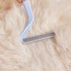 Portable Lint Remover, Clothes Fuzz TPR Shaver - Reusable Double Sided Lint Remover Travel Brush For Removing Lint Pet Hair Dust In Cloth And Furnitur