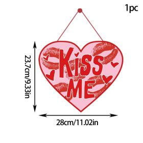 Valentine's Day Multi-pink Love Pendant (Option: 1pcs Set-Style Eight)