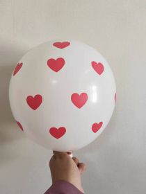 Thickened Balloon Wedding Room Balloon Layout Wedding Supplies Layout Valentine's Day Qixi Party (Option: Little Red Heart)