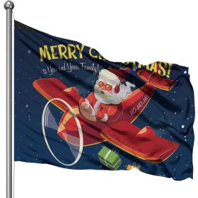 Christmas Party Decoration Festival Flag (Option: Pattern 9)