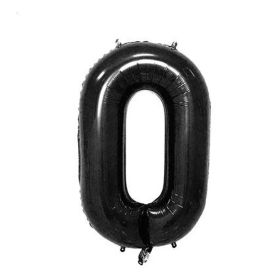 Aluminum Film 32-inch American Version Black Scene Party Balloon (Option: Black0-32inches)