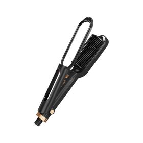 Anion Splint Electric Hair Curler (Option: Black-American Standard)