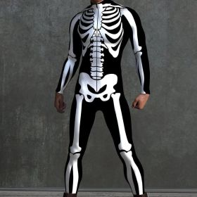 Halloween New 3D Digital Printing One-piece Play Costume (Option: VV024-Adult XL)