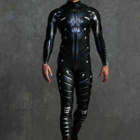 Halloween New 3D Digital Printing One-piece Play Costume (Option: VV018-Adult 2XL)