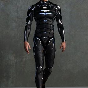 Halloween New 3D Digital Printing One-piece Play Costume (Option: VV017-Children XL 150cm)